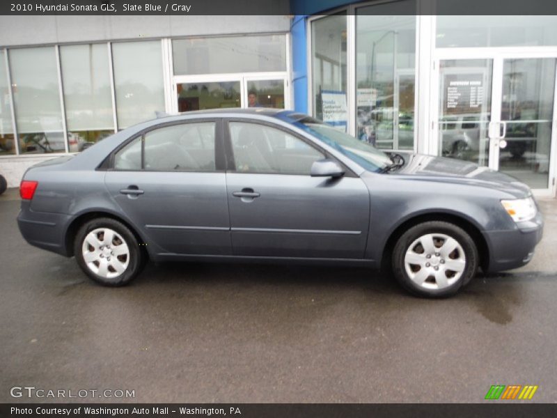 Slate Blue / Gray 2010 Hyundai Sonata GLS