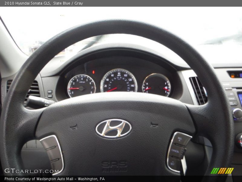 Slate Blue / Gray 2010 Hyundai Sonata GLS