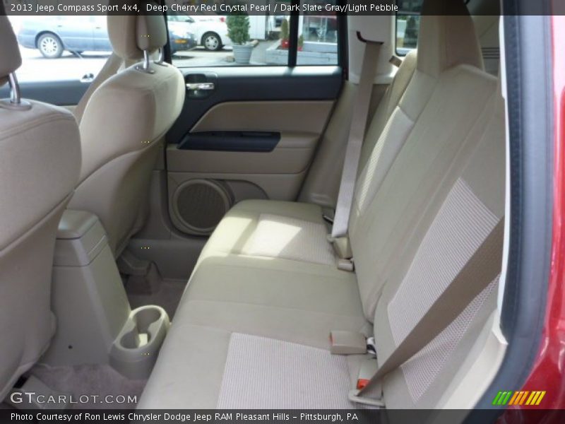 Deep Cherry Red Crystal Pearl / Dark Slate Gray/Light Pebble 2013 Jeep Compass Sport 4x4