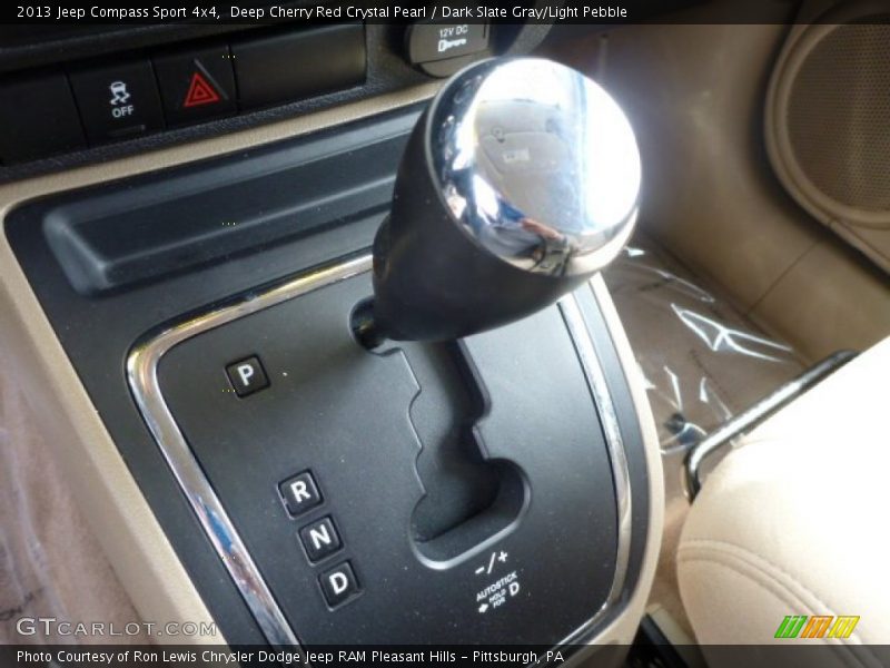 Deep Cherry Red Crystal Pearl / Dark Slate Gray/Light Pebble 2013 Jeep Compass Sport 4x4