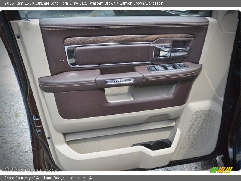 Door Panel of 2015 1500 Laramie Long Horn Crew Cab