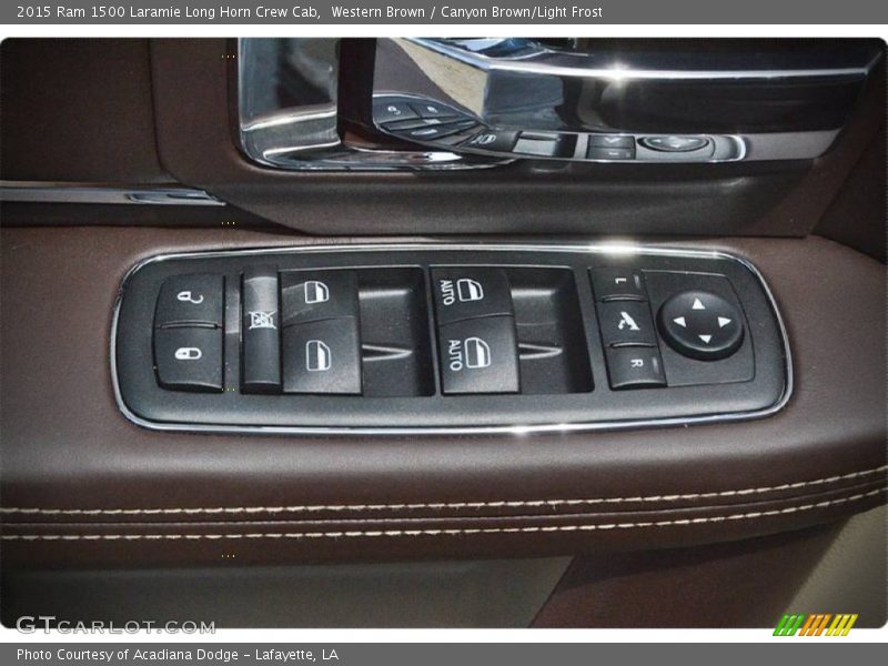 Controls of 2015 1500 Laramie Long Horn Crew Cab
