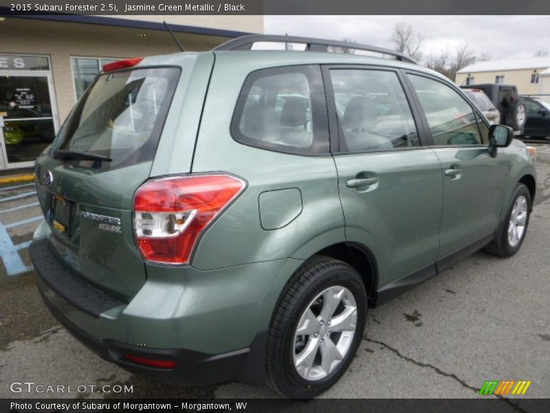 Jasmine Green Metallic / Black 2015 Subaru Forester 2.5i