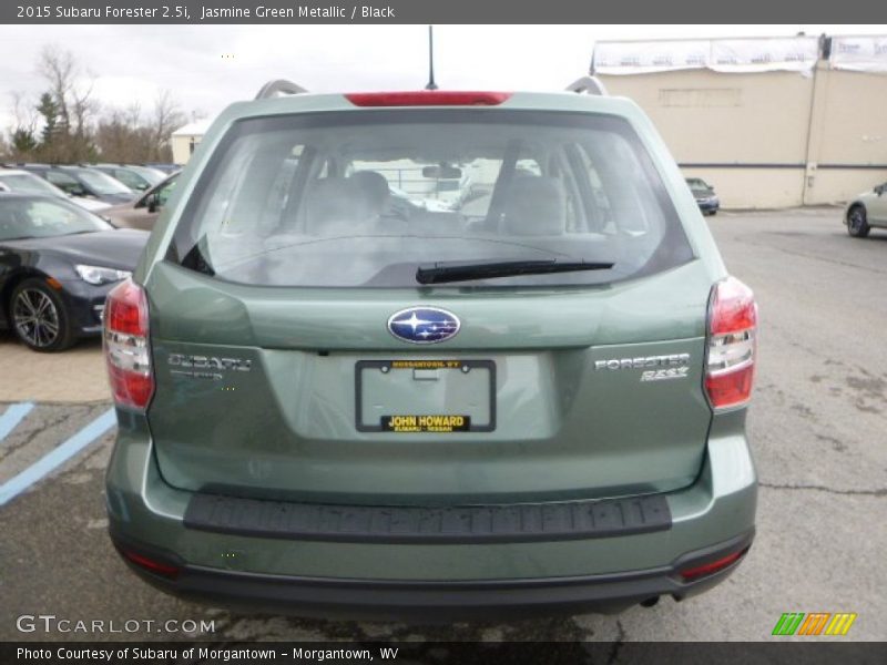 Jasmine Green Metallic / Black 2015 Subaru Forester 2.5i