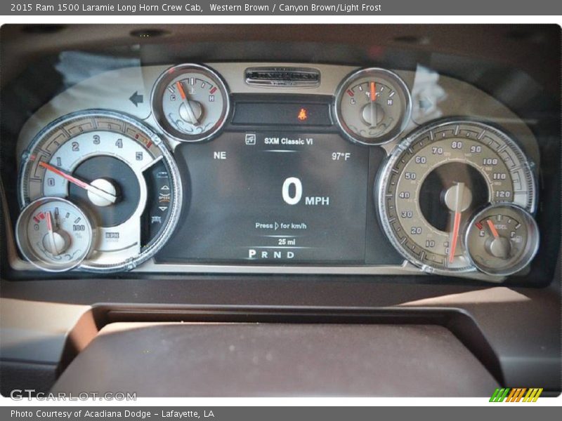  2015 1500 Laramie Long Horn Crew Cab Laramie Long Horn Crew Cab Gauges