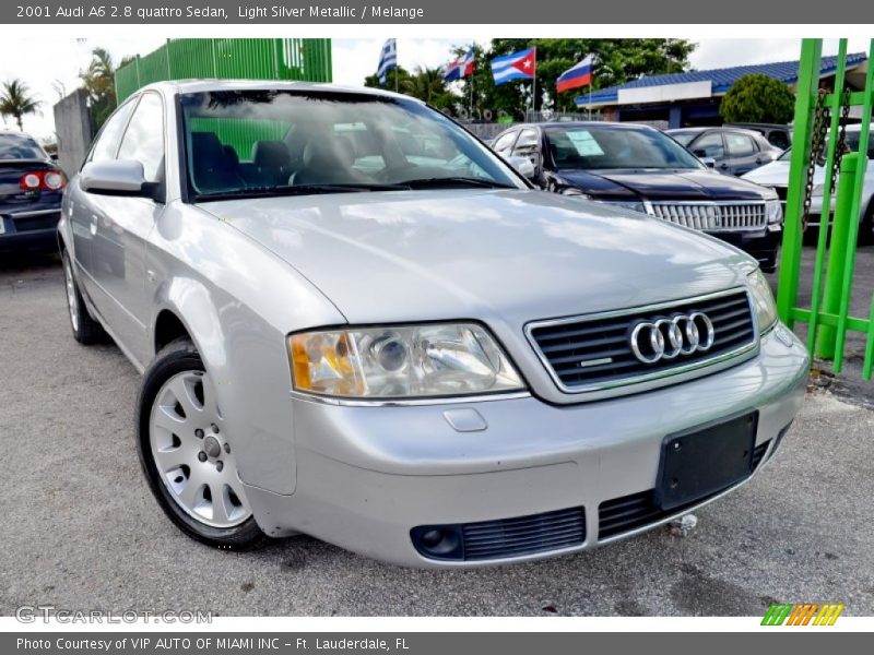 Light Silver Metallic / Melange 2001 Audi A6 2.8 quattro Sedan