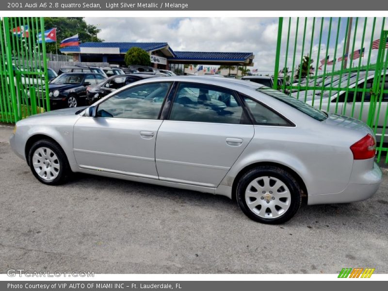 Light Silver Metallic / Melange 2001 Audi A6 2.8 quattro Sedan