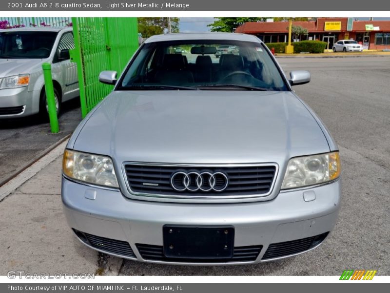 Light Silver Metallic / Melange 2001 Audi A6 2.8 quattro Sedan