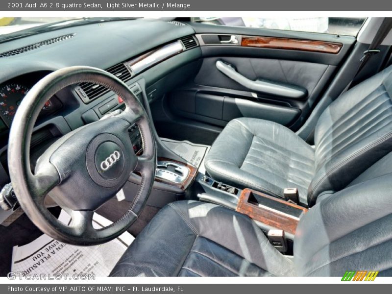  2001 A6 2.8 quattro Sedan Melange Interior