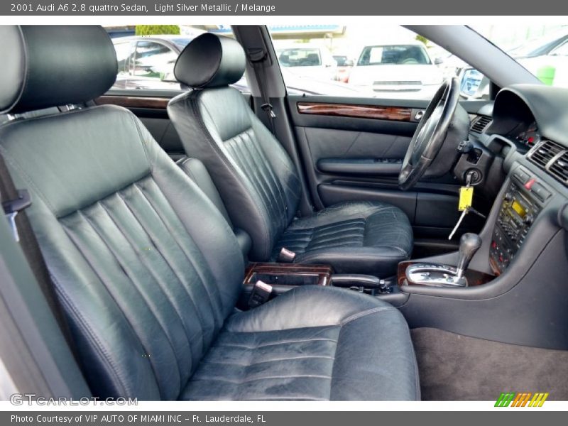 Front Seat of 2001 A6 2.8 quattro Sedan