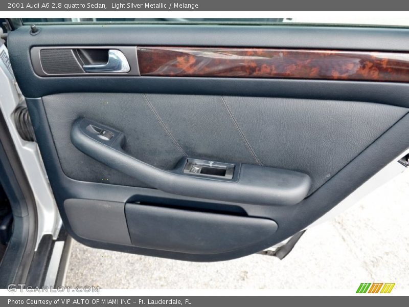 Light Silver Metallic / Melange 2001 Audi A6 2.8 quattro Sedan