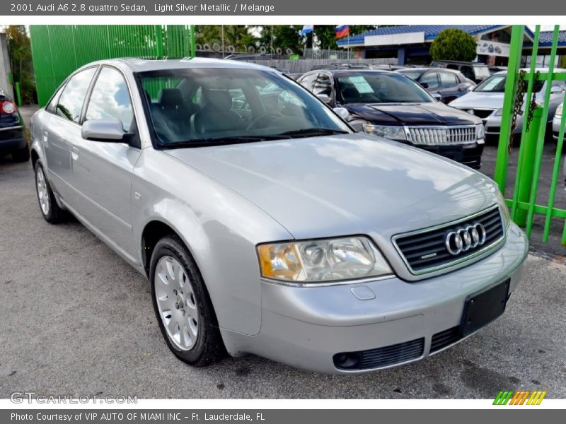  2001 A6 2.8 quattro Sedan Light Silver Metallic