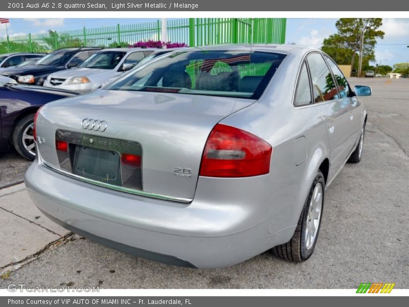 Light Silver Metallic / Melange 2001 Audi A6 2.8 quattro Sedan