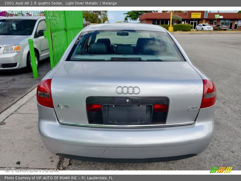 Light Silver Metallic / Melange 2001 Audi A6 2.8 quattro Sedan