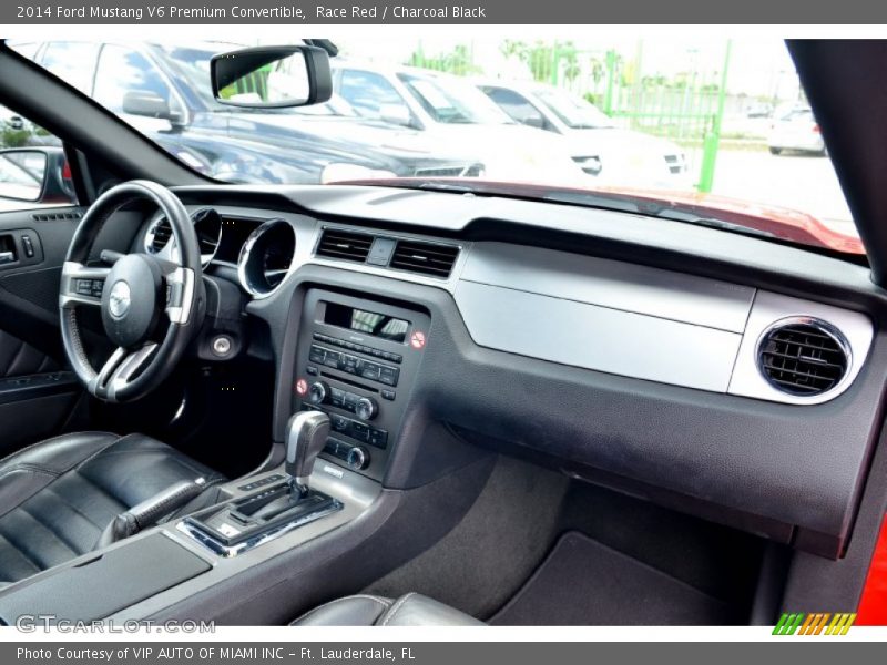 Dashboard of 2014 Mustang V6 Premium Convertible