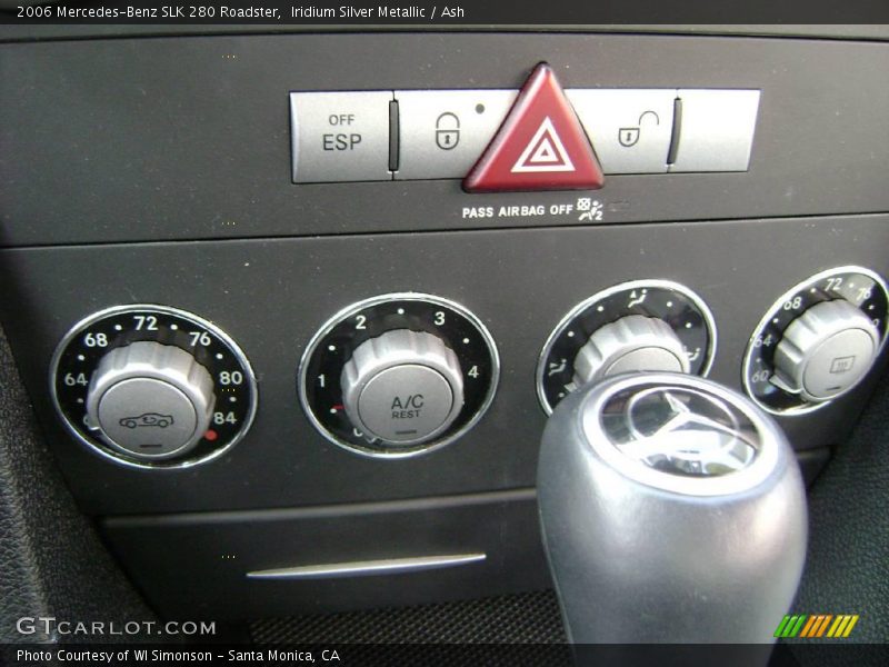 Iridium Silver Metallic / Ash 2006 Mercedes-Benz SLK 280 Roadster