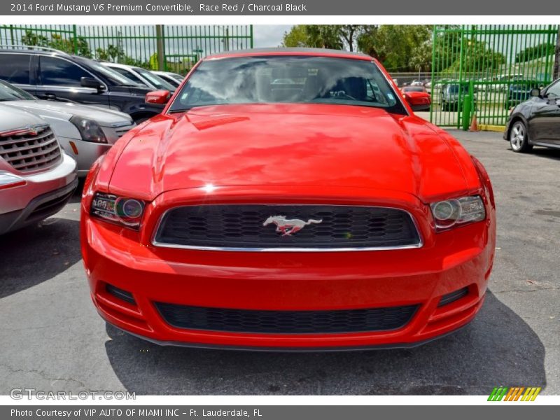  2014 Mustang V6 Premium Convertible Race Red