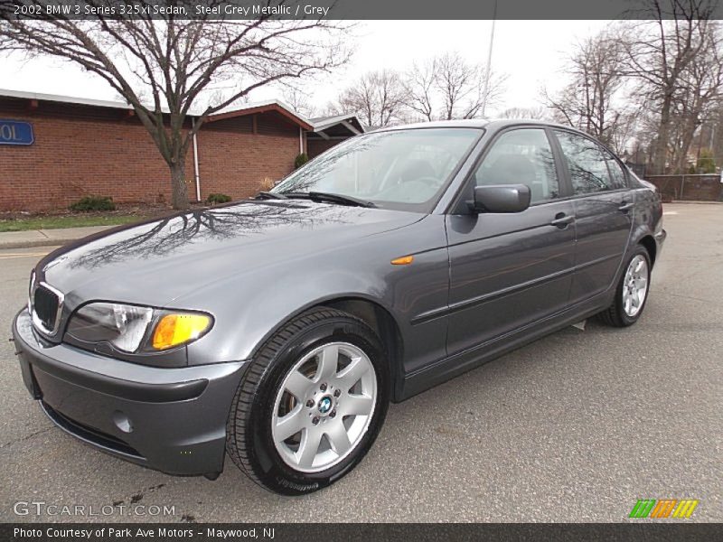 Steel Grey Metallic / Grey 2002 BMW 3 Series 325xi Sedan