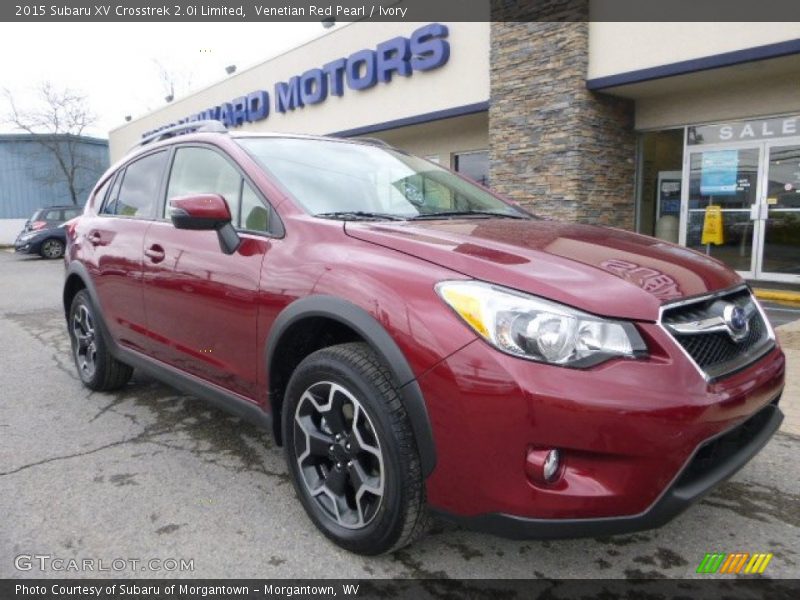 Venetian Red Pearl / Ivory 2015 Subaru XV Crosstrek 2.0i Limited