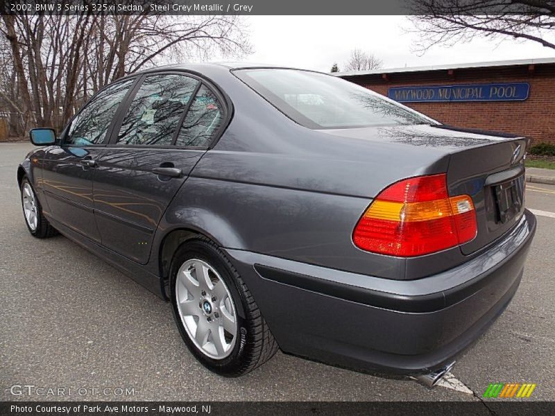 Steel Grey Metallic / Grey 2002 BMW 3 Series 325xi Sedan