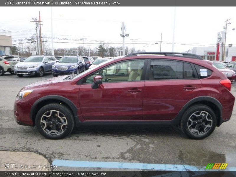 Venetian Red Pearl / Ivory 2015 Subaru XV Crosstrek 2.0i Limited