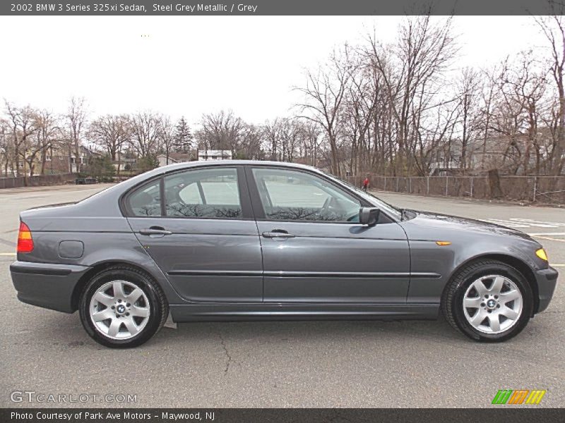 Steel Grey Metallic / Grey 2002 BMW 3 Series 325xi Sedan