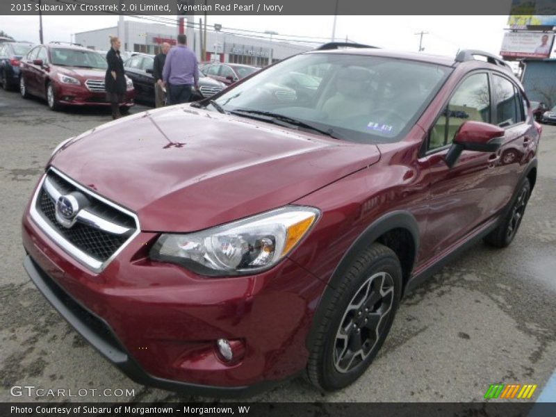 Venetian Red Pearl / Ivory 2015 Subaru XV Crosstrek 2.0i Limited