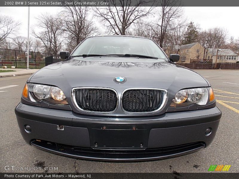 Steel Grey Metallic / Grey 2002 BMW 3 Series 325xi Sedan