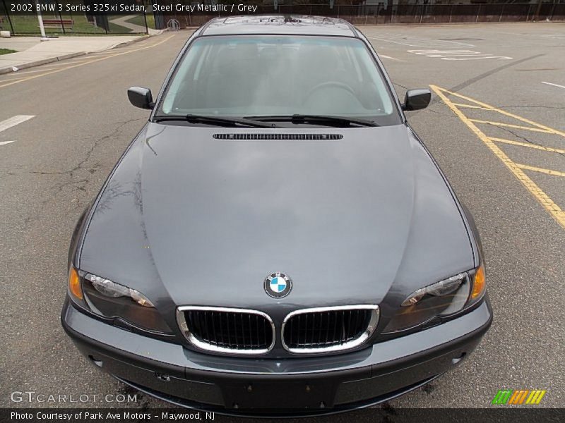 Steel Grey Metallic / Grey 2002 BMW 3 Series 325xi Sedan