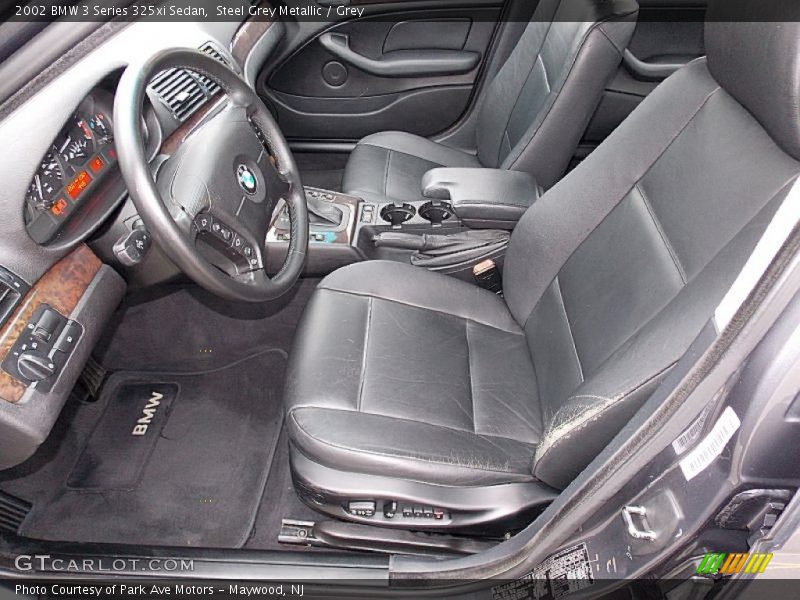  2002 3 Series 325xi Sedan Grey Interior