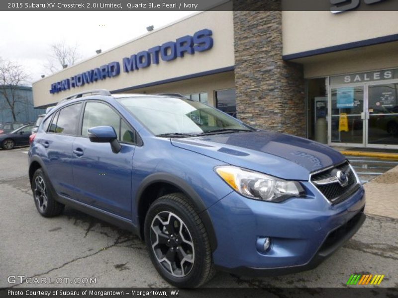 Quartz Blue Pearl / Ivory 2015 Subaru XV Crosstrek 2.0i Limited