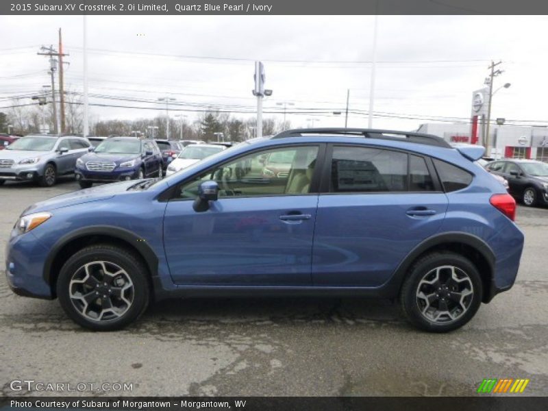 Quartz Blue Pearl / Ivory 2015 Subaru XV Crosstrek 2.0i Limited