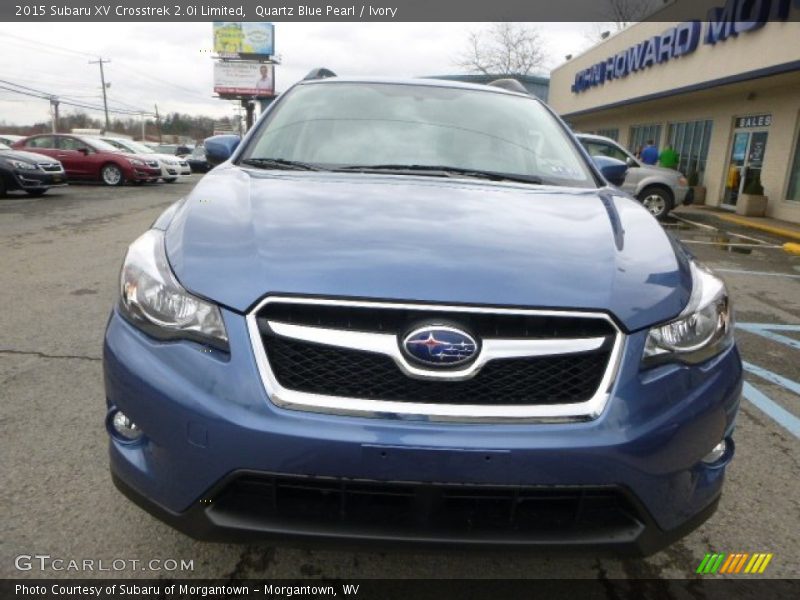 Quartz Blue Pearl / Ivory 2015 Subaru XV Crosstrek 2.0i Limited