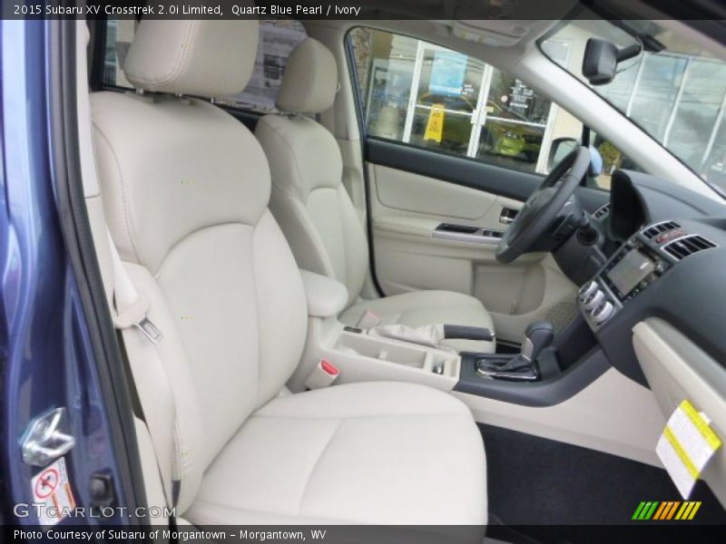 Quartz Blue Pearl / Ivory 2015 Subaru XV Crosstrek 2.0i Limited