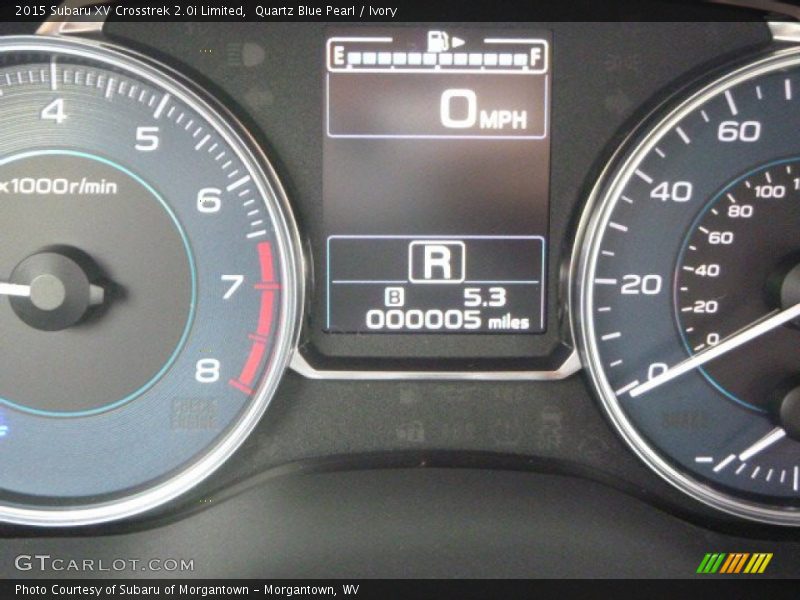 Quartz Blue Pearl / Ivory 2015 Subaru XV Crosstrek 2.0i Limited