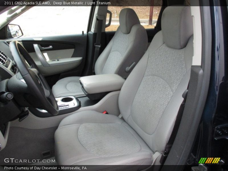  2011 Acadia SLE AWD Light Titanium Interior