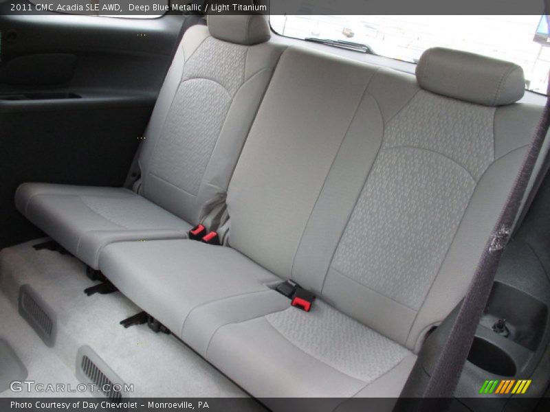 Rear Seat of 2011 Acadia SLE AWD
