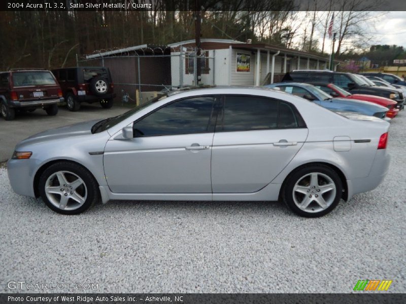 Satin Silver Metallic / Quartz 2004 Acura TL 3.2