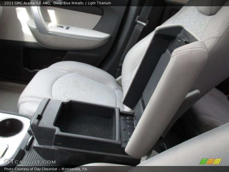 Deep Blue Metallic / Light Titanium 2011 GMC Acadia SLE AWD