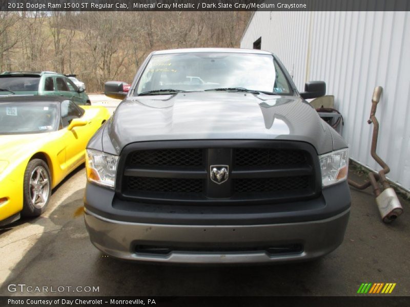 Mineral Gray Metallic / Dark Slate Gray/Medium Graystone 2012 Dodge Ram 1500 ST Regular Cab