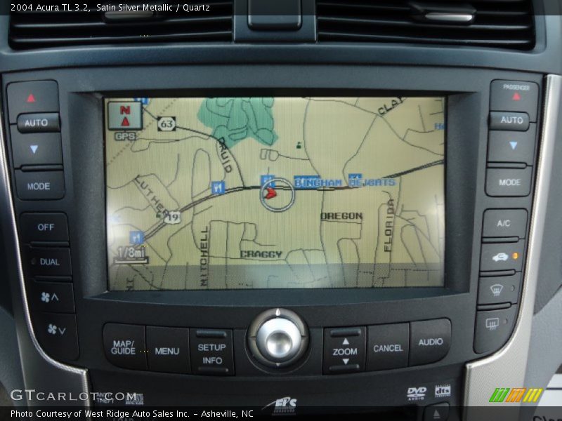 Satin Silver Metallic / Quartz 2004 Acura TL 3.2