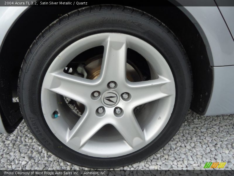 Satin Silver Metallic / Quartz 2004 Acura TL 3.2