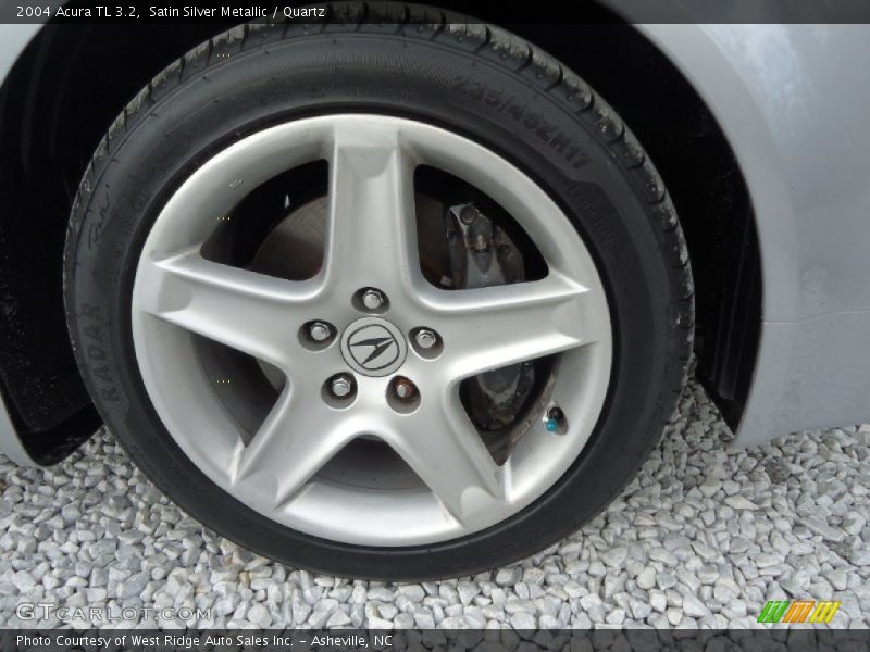 Satin Silver Metallic / Quartz 2004 Acura TL 3.2