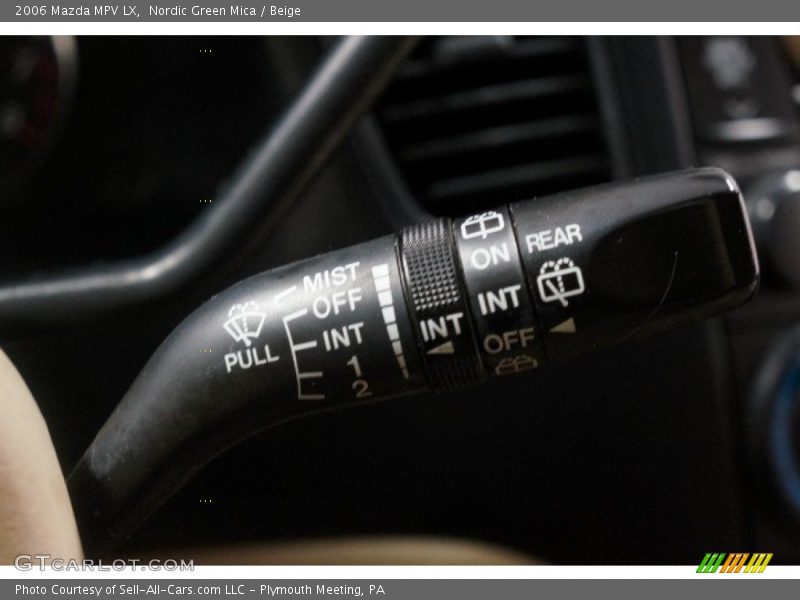 Controls of 2006 MPV LX