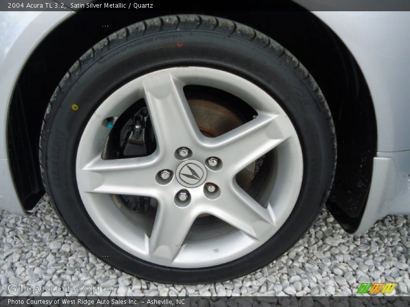 Satin Silver Metallic / Quartz 2004 Acura TL 3.2