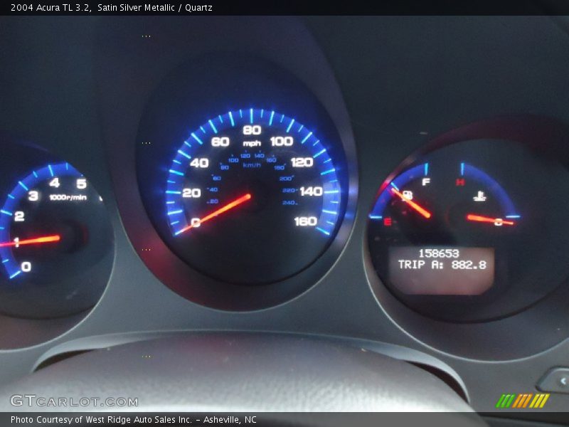 Satin Silver Metallic / Quartz 2004 Acura TL 3.2