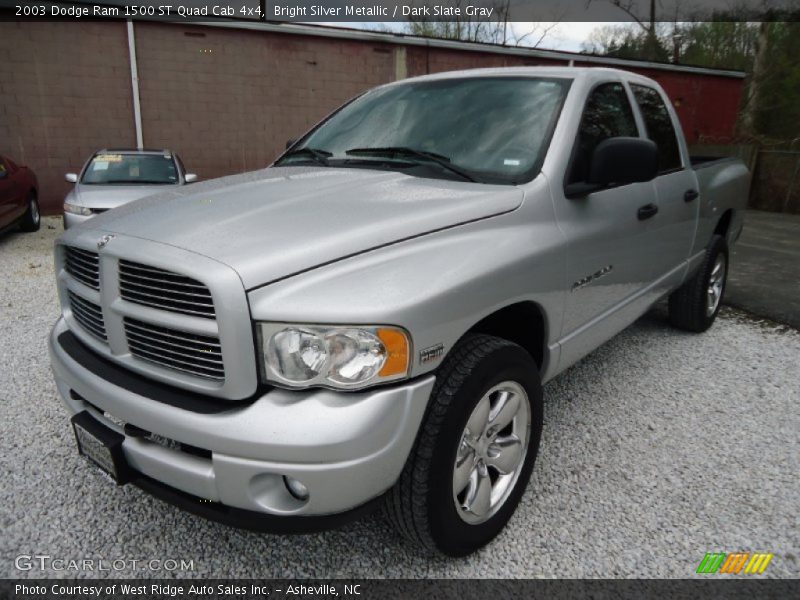 Front 3/4 View of 2003 Ram 1500 ST Quad Cab 4x4