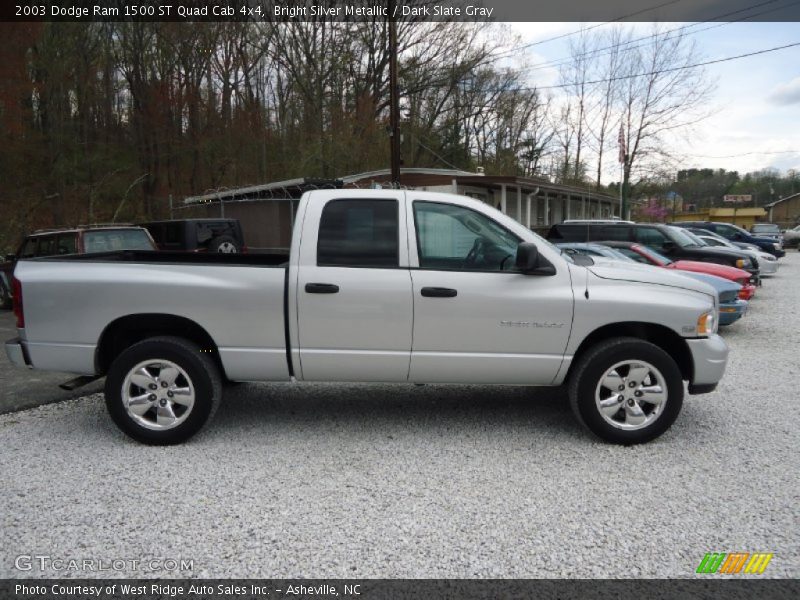  2003 Ram 1500 ST Quad Cab 4x4 Bright Silver Metallic