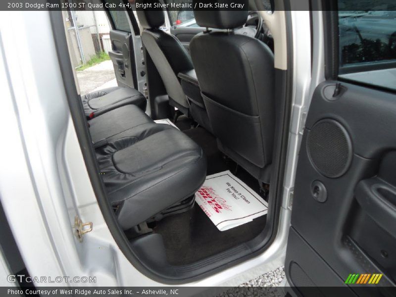 Bright Silver Metallic / Dark Slate Gray 2003 Dodge Ram 1500 ST Quad Cab 4x4
