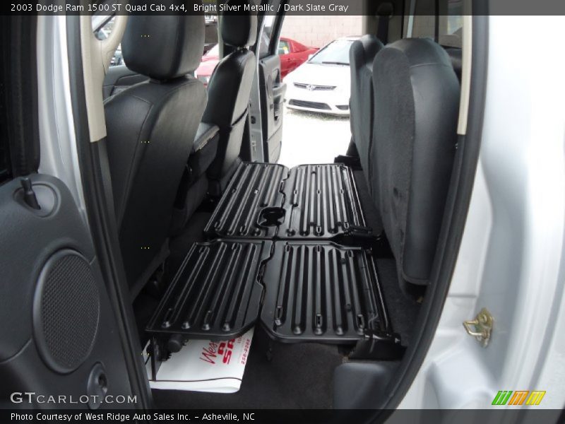 Rear Seat of 2003 Ram 1500 ST Quad Cab 4x4